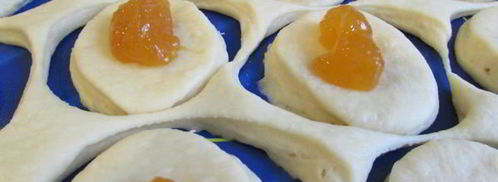 немецкие бухтели с джемом. Шаг 6