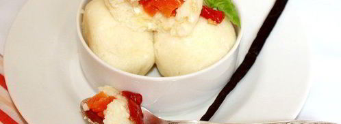 рисовые кнедлики с томатным джемом. Шаг 5