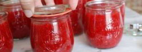 сырой клубнично-малиновый джем. Шаг 12
