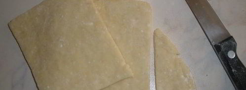 творожные вертушки с джемом. Шаг 3