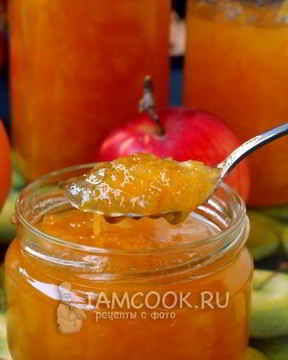 Яблочный джем с апельсинами на зиму