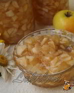 Яблочный джем с карамелью