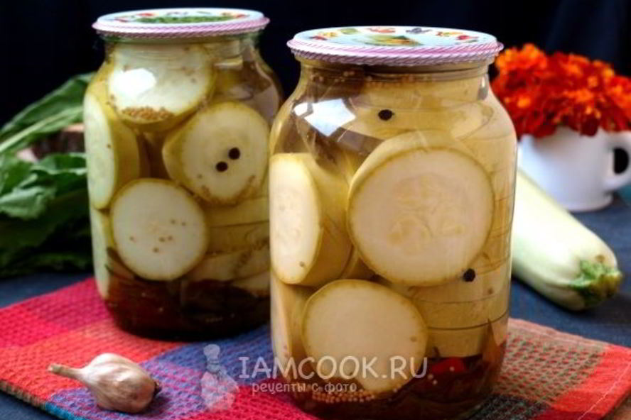 Рецепт кабачков на зиму без стерилизации