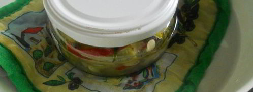 кабачки со вкусом грибов на зиму. Шаг 4