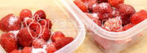 клубника виктория на зиму. Шаг 4