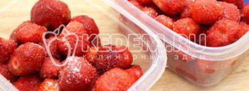 клубника виктория на зиму. Шаг 5