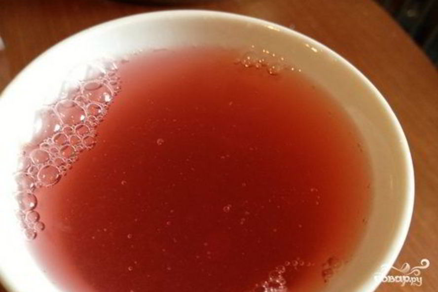 Рецепт брусничного компота