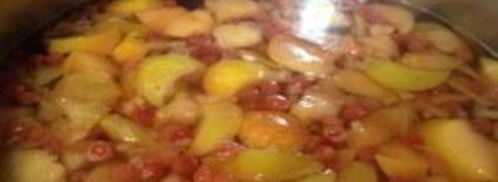 брусничный компот. Шаг 2