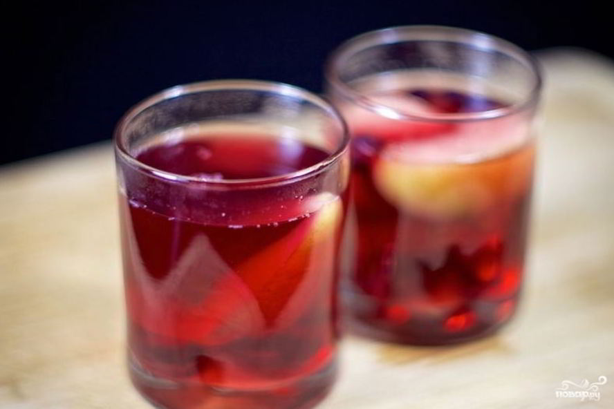 Рецепт фруктово-ягодного компот