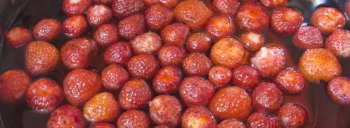 клубничный компот с мятой. Шаг 3