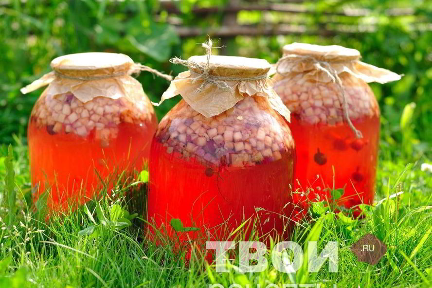 Рецепт компота ассорти