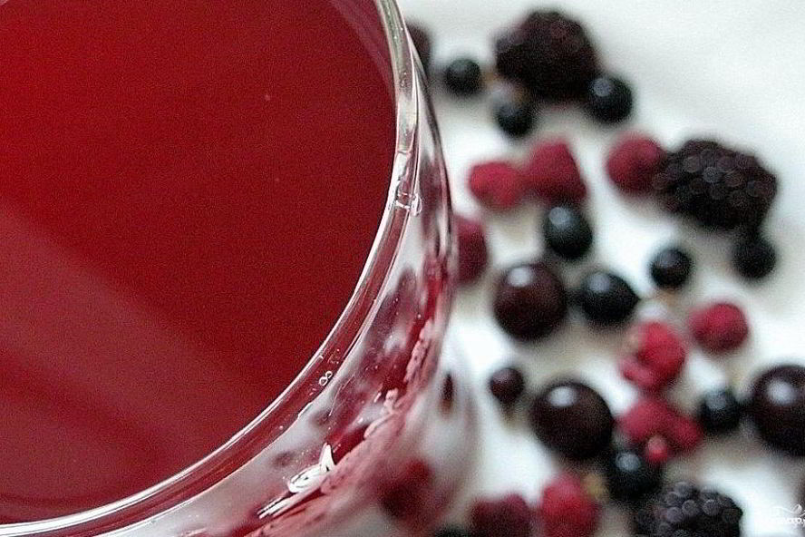 Рецепт компота из черной смородины