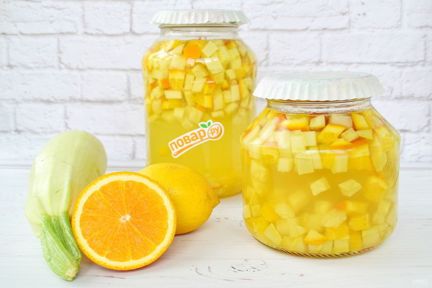 Рецепт компота иза кабачкова