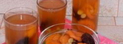 компот из кураги и чернослива и изюма. Шаг 7