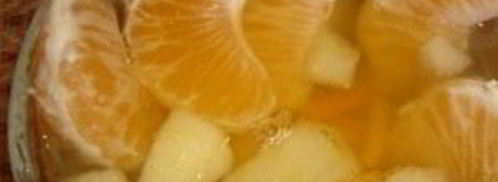 компот из мандаринов и яблок. Шаг 4