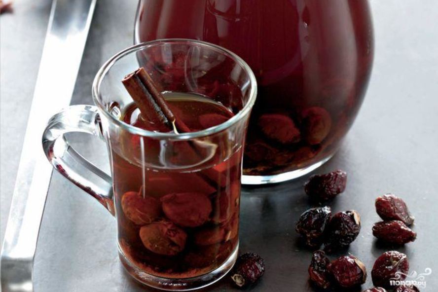 Рецепт компота из шиповника