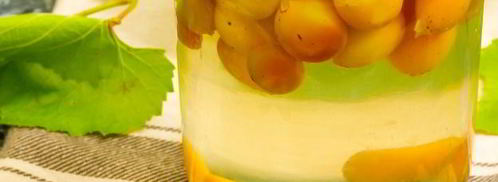 компот из винограда с косточками на зиму. Шаг 22