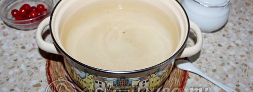 компот из вишни и черной смородины. Шаг 4