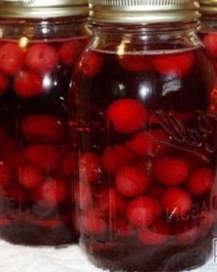 Компот из вишни на зиму