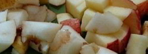 компот из яблок и груш. Шаг 2