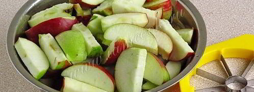 компот из яблок и кизила. Шаг 4