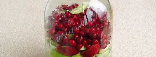 компот из яблок и кизила. Шаг 6