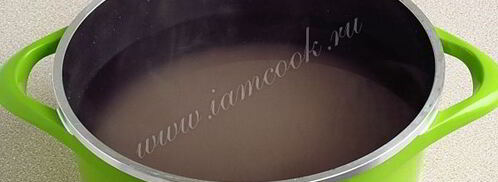 компот из яблок и кизила. Шаг 8