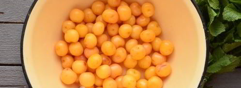 компот из желтой черешни на зиму. Шаг 4