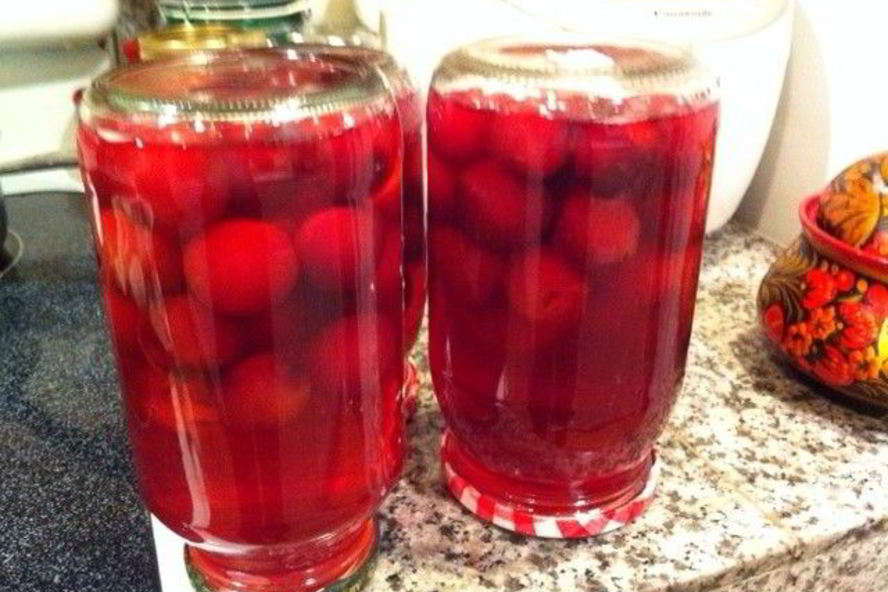 Рецепт компота на зиму