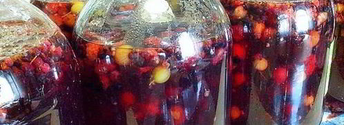 компот ягодное ассорти. Шаг 5