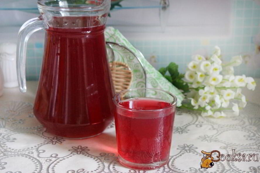 Рецепт смородинового компота с корицей