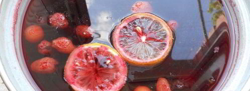 ягодный компот с лимоном. Шаг 3