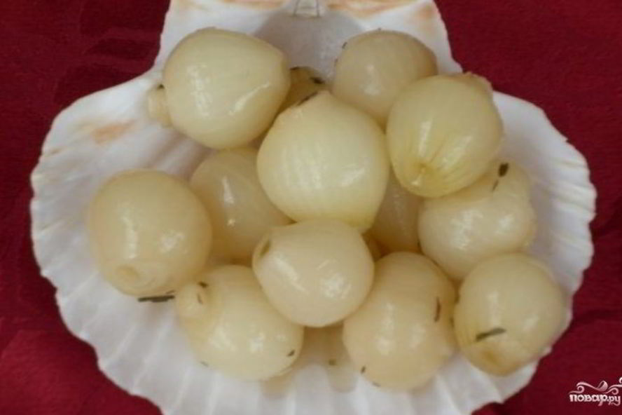 Рецепт консервированного лука на зиму