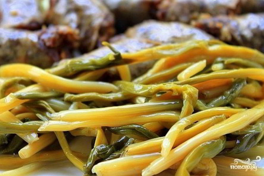 Рецепт квашеной черемши