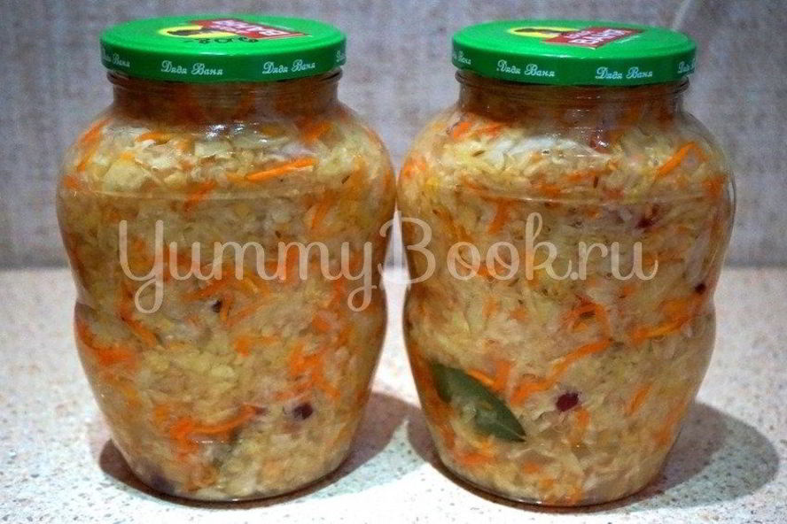 Рецепт квашеной капусты с клюквой