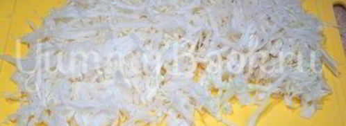 квашеная капуста с клюквой. Шаг 3