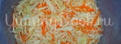 квашеная капуста с клюквой. Шаг 5