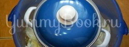 квашеная капуста с клюквой. Шаг 9