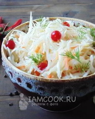 Квашеная капуста