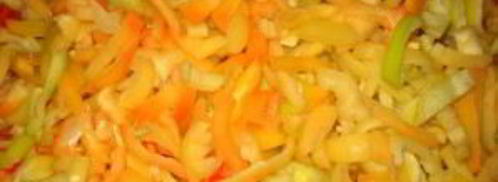 лечо из кабачков. Шаг 2