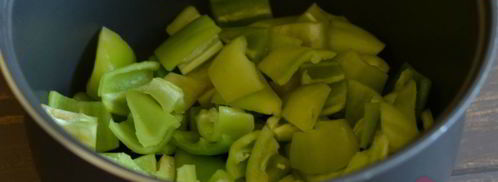 лечо в мультиварке. Шаг 2