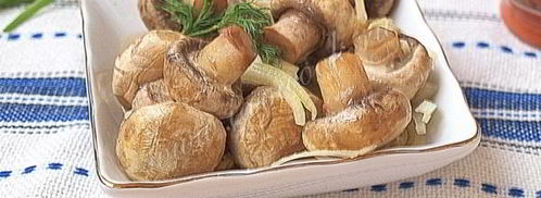 быстрые маринованные шампиньоны. Шаг 9