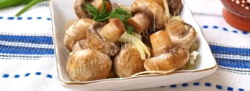 быстрые маринованные шампиньоны. Шаг 10