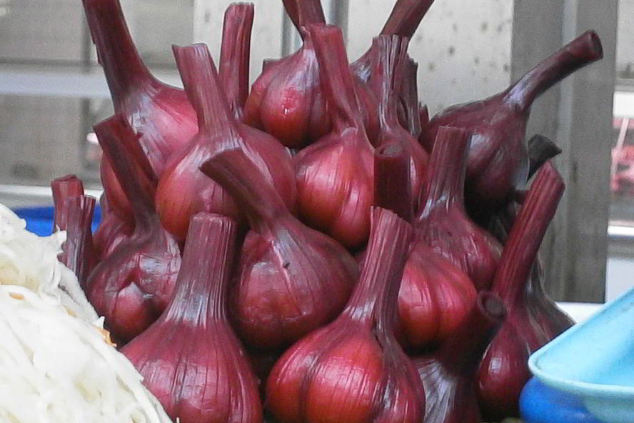 Рецепт чеснока маринованного со свеклой