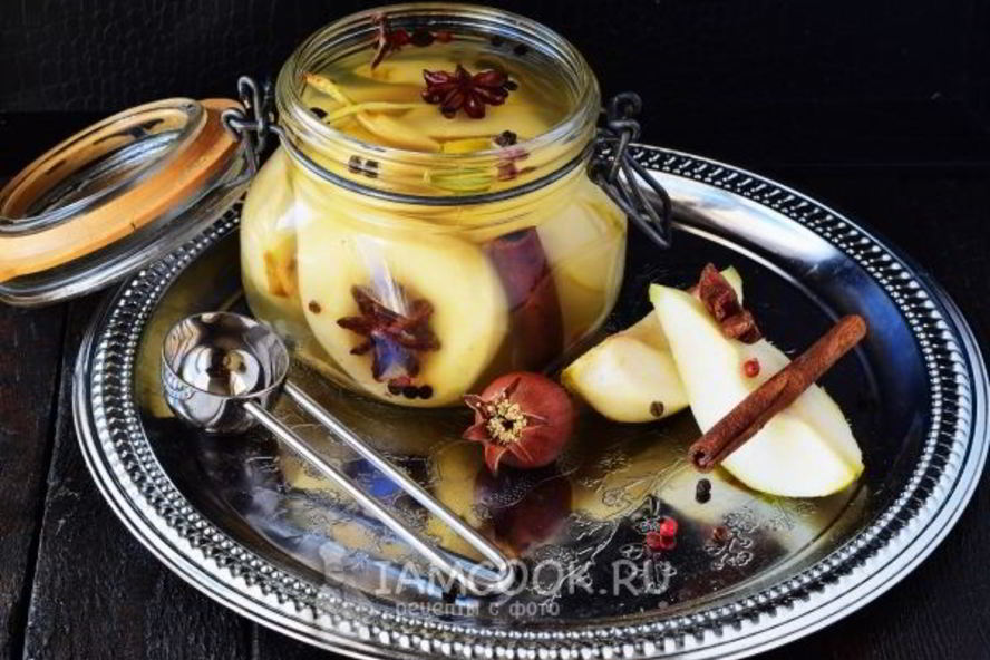 Рецепт груш, маринованных на зиму