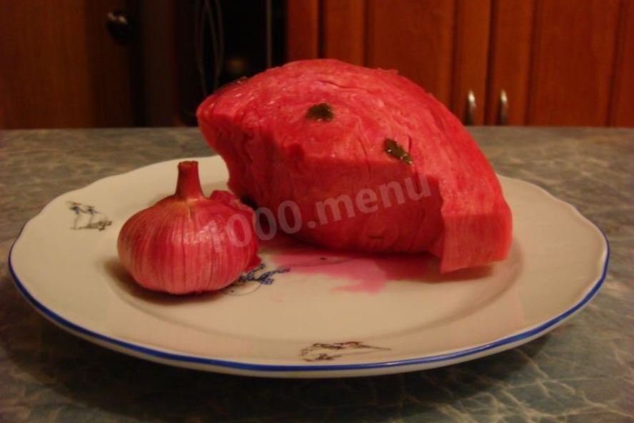 Рецепт маринованной капусты по-грузинсков