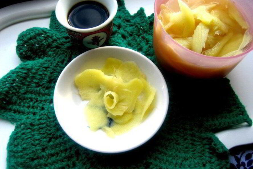 Рецепт маринованного имбиря
