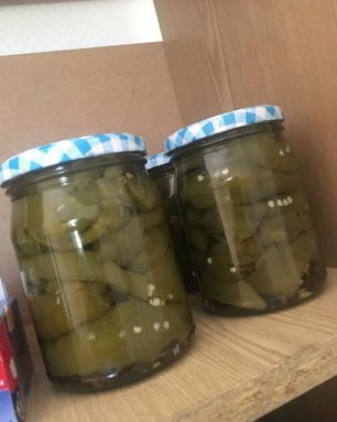 Маринованный острый перец