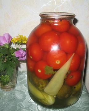 Маринованные овощи Ассорти