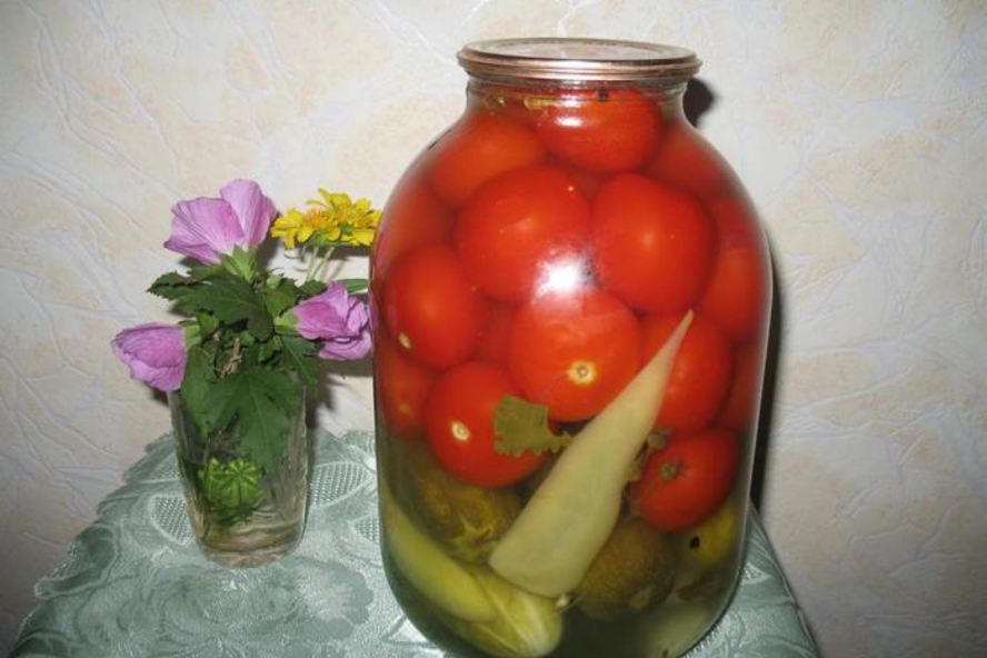 Рецепт маринованных овощей ассорти